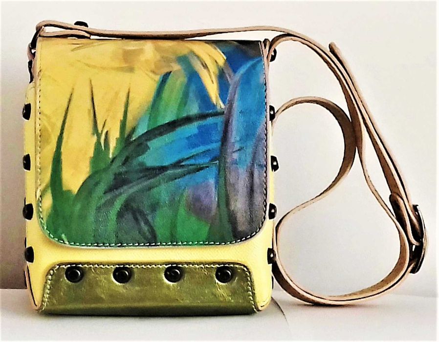 Poseta din piele naturala