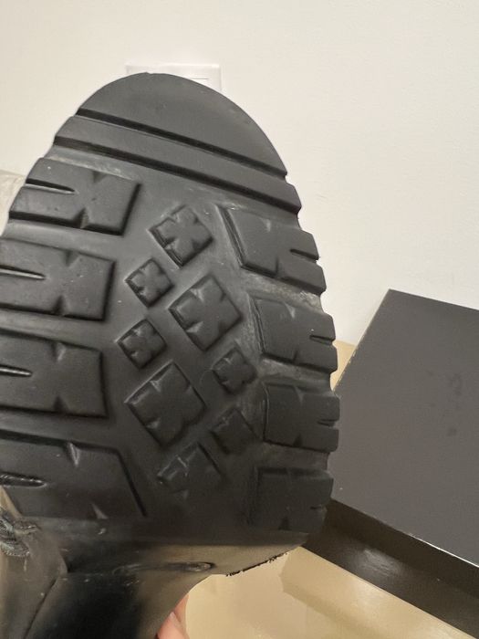 Cizme lungi, din piele, negre, Enzo Bertini