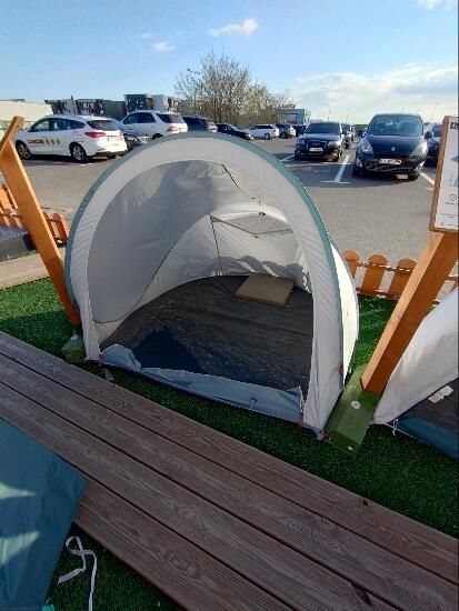 Adăpost Camping 2 Seconds Fresh 2 - produs resigilat Decathlon