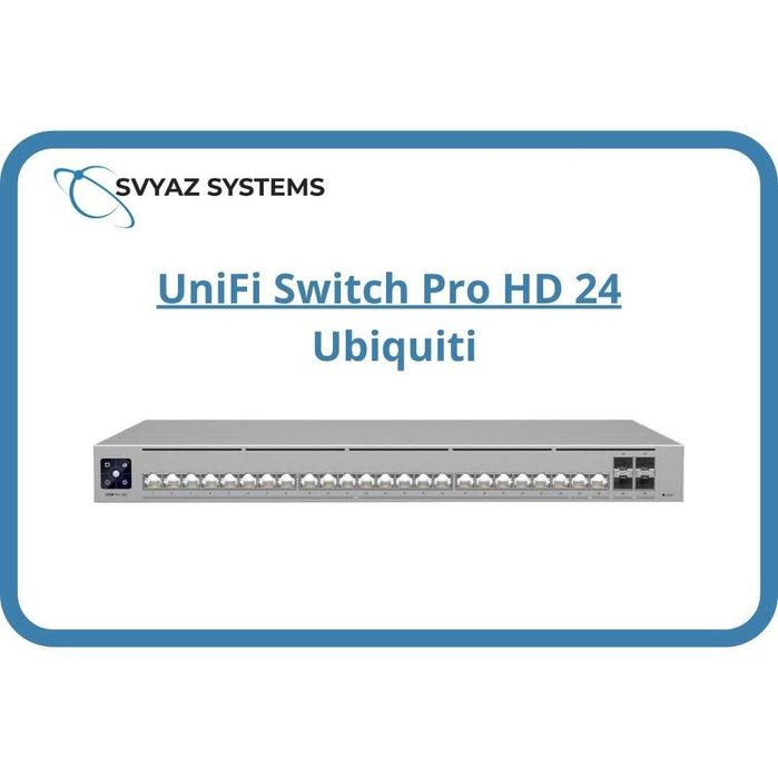 UniFi Switch Pro HD 24 2.5 Гбит PoE L3 коммутатор Ubiquiti