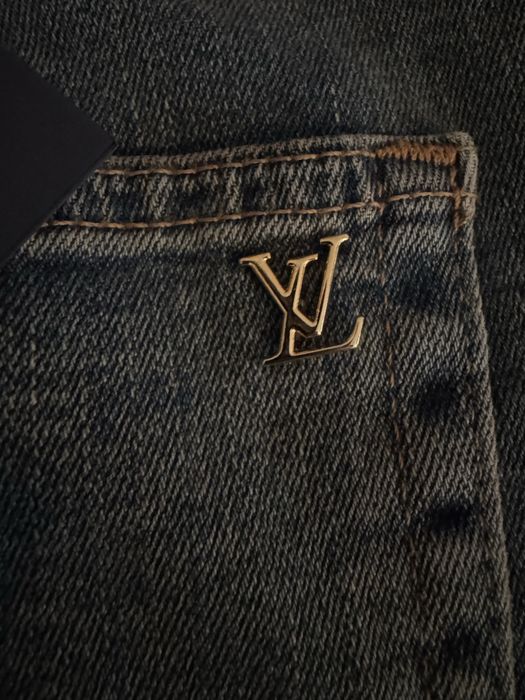 Louis Vuitton-Оригинални нови мъжки дънки М размер