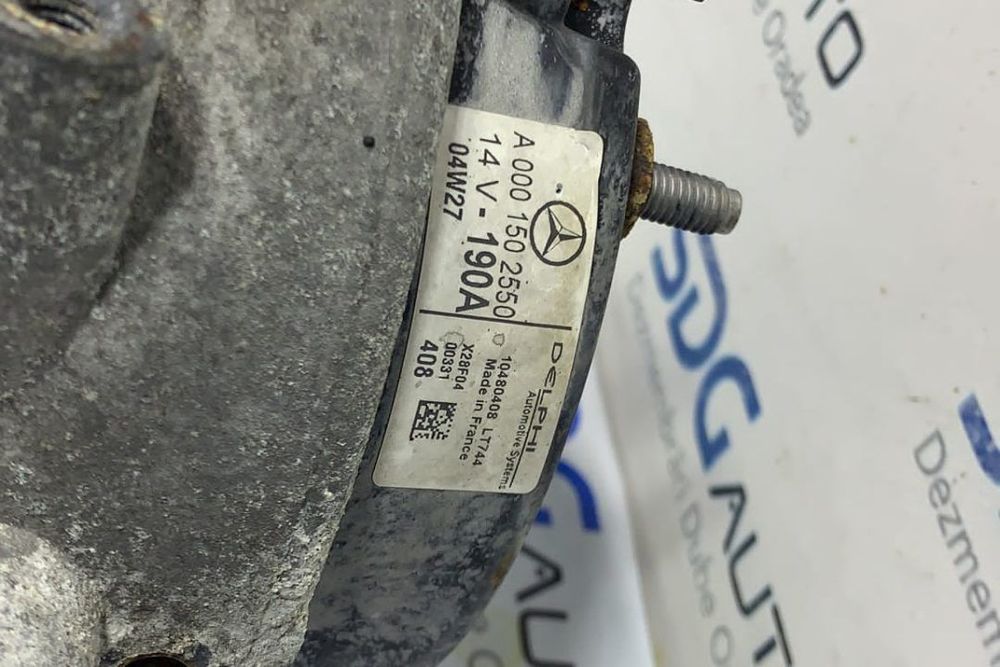 Alternator A0001502550 Mercedes E Class 2.7 2000-2006