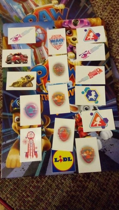 Paw patrol - Пес Патрул албум с магнити на Лидл - Лидъл