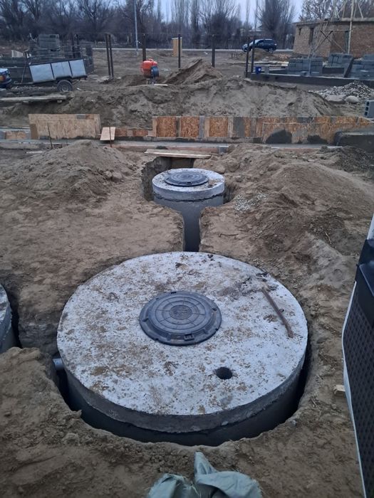 Бетонные Кольца Септики Дно Люк Доставка До Дома