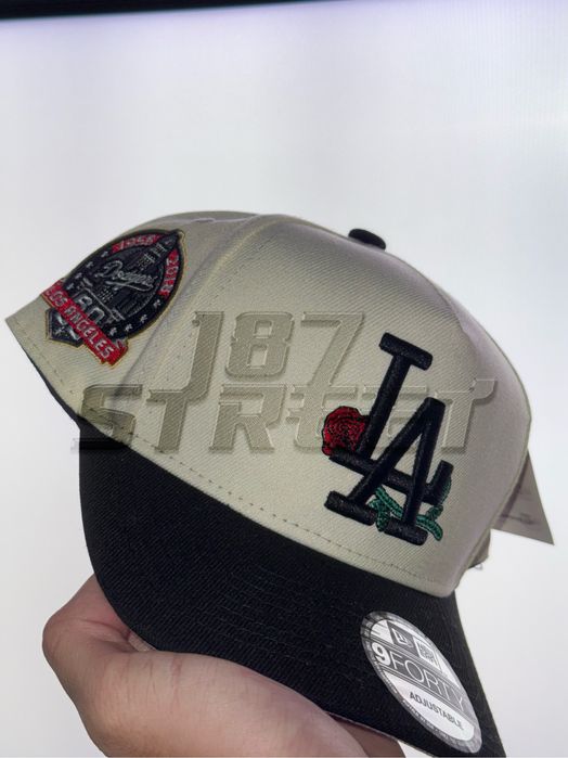 Șapca Newera 9FORTY LA Dodgers rose 60th anniversary chrome