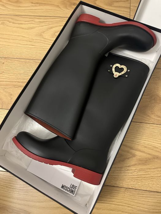 Гумени ботуши Love Moschino