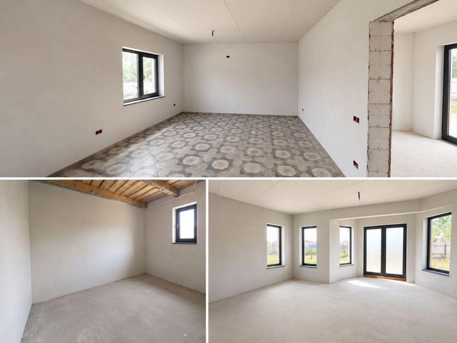 Casa  , parter plus mansarda.
