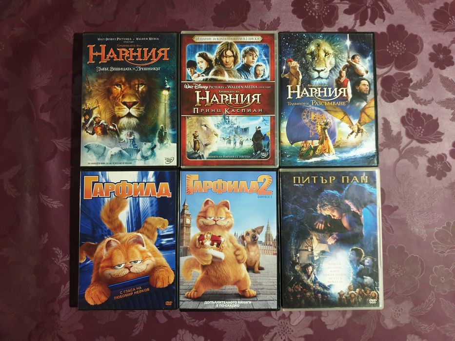 DVD с анимации на Дисни