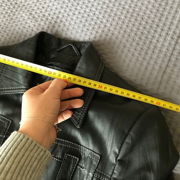 Кожено яке дамско Л L истинска кожа ново