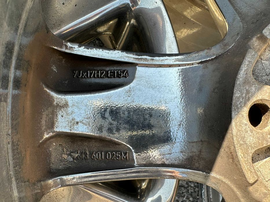 оригинални джанти за Фолксваген, 17цола 7Jx17, 5x112x57.1, ET.54