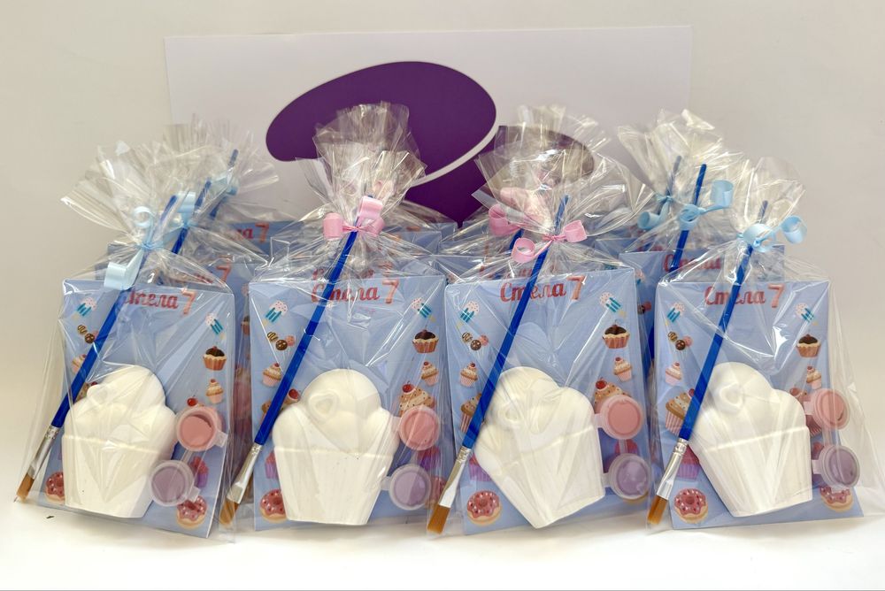 Подаръчета за детска градина, парти или училище - гипсови фигурки