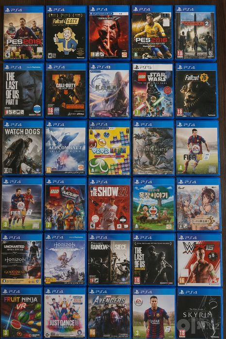 Ps4 disklari диски для плейстейшн ps4 ps5 ps VR Vita