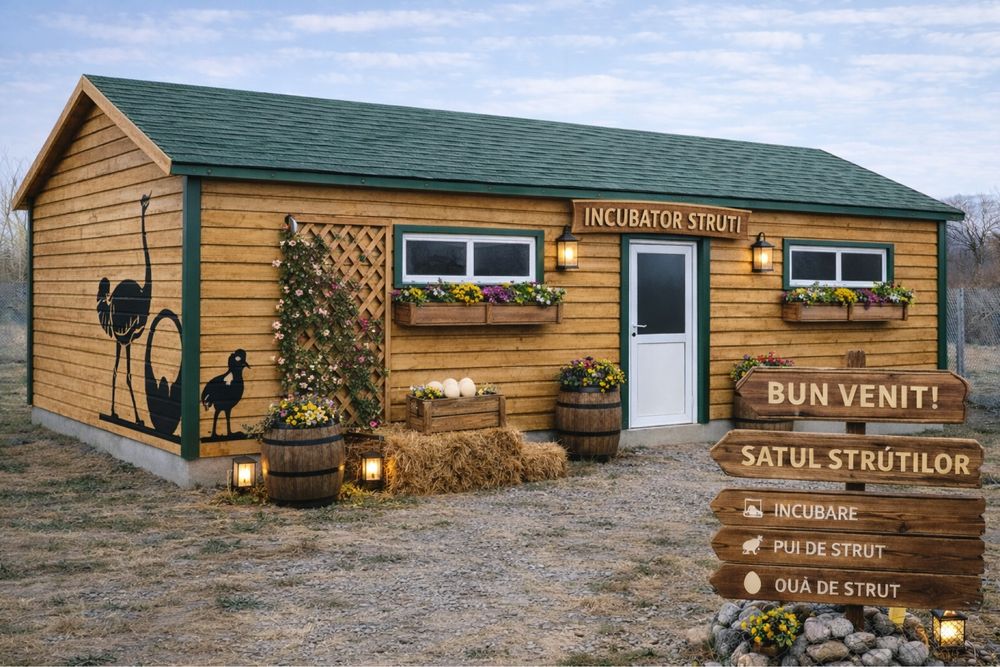 Pui de struț african – struti ferma MY OSTRICH