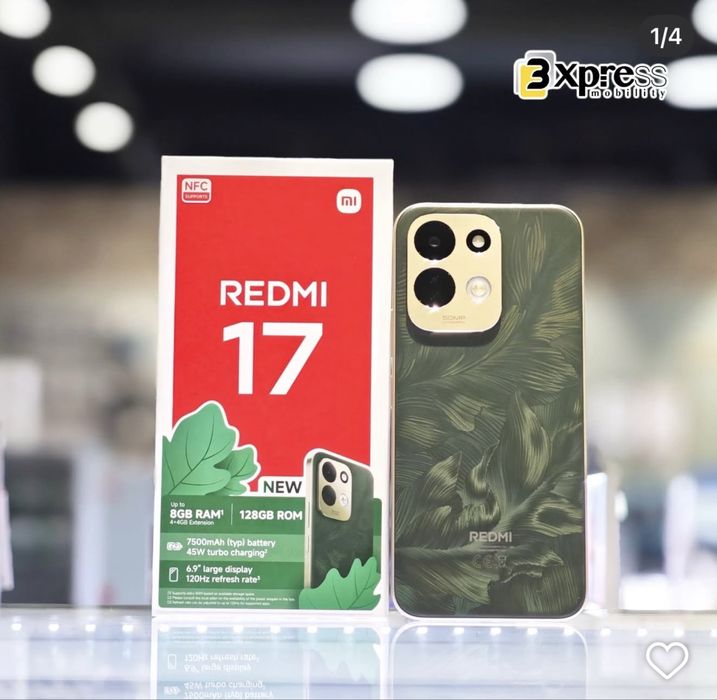 Redmi 17 New год горантия