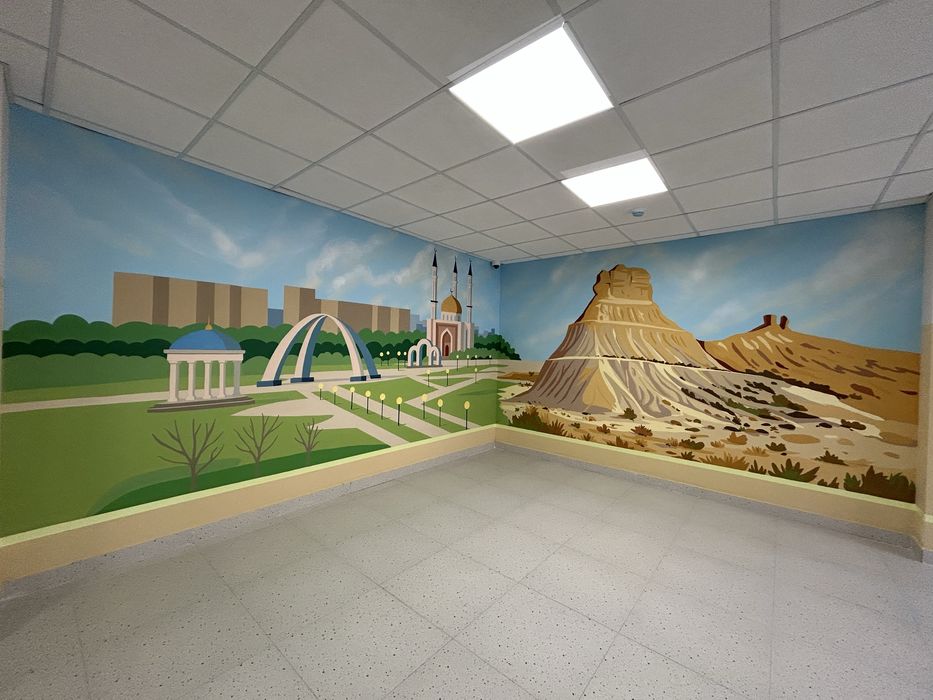 Роспись стен на заказ