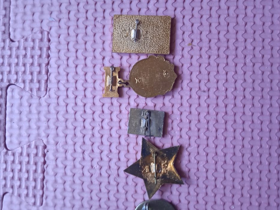 Значки СССР Москва Ленин Оригинални.