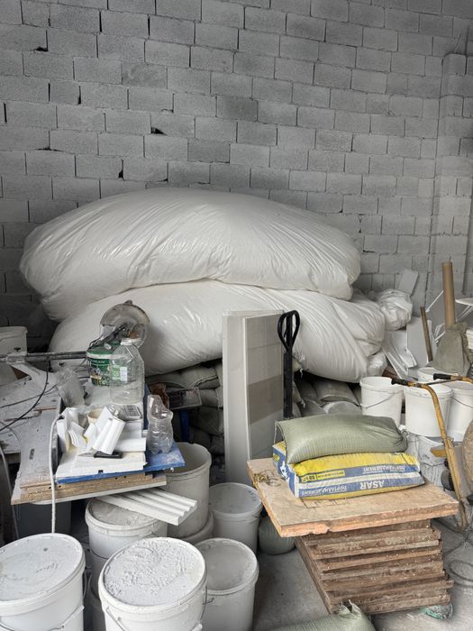 Дробленый пенопласт крошка