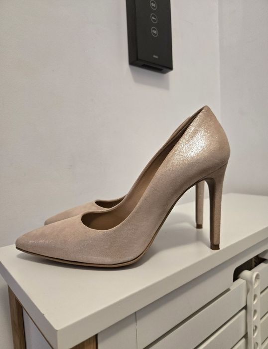 Pantofi damă nr. 35 piele naturala