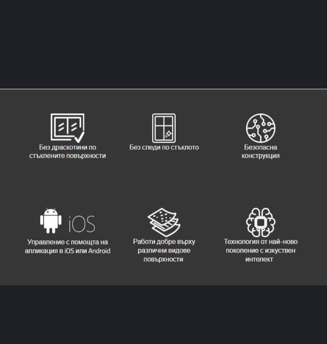 Робот за почистване на прозорци и повърхности Aquamenti/ Welma