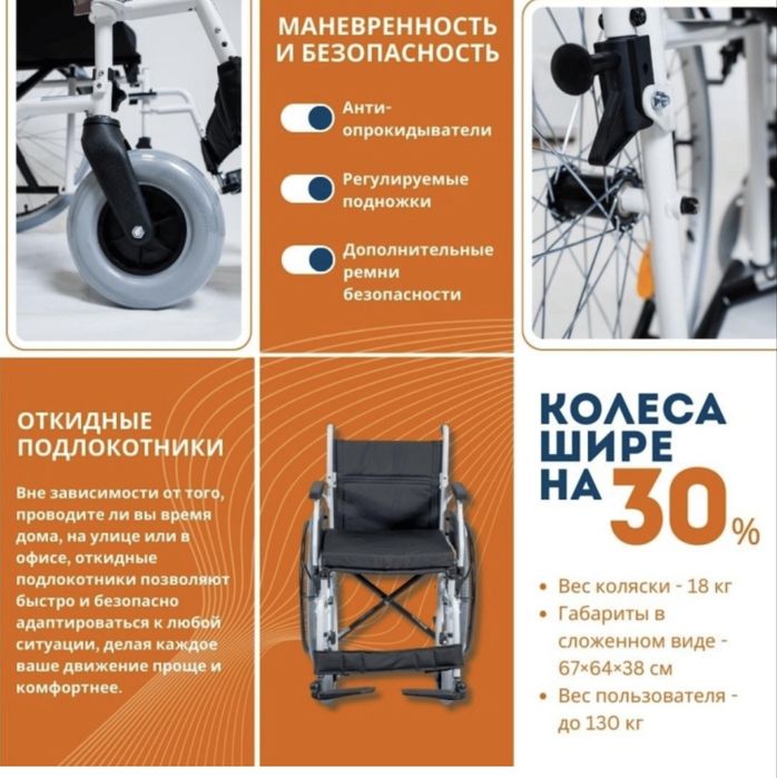 Продам инвалидное кресло