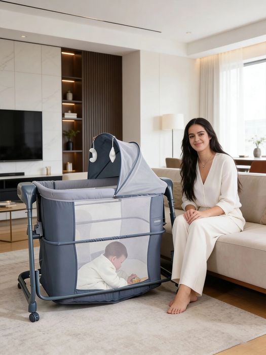 Электролюлька Goodbaby+ матрасик и подушка  в подарок
