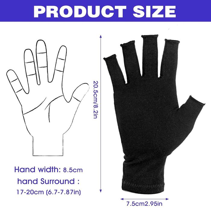 Manusi de Compresie pentru Ameliorarea Durerilor la Maini Marime Unica