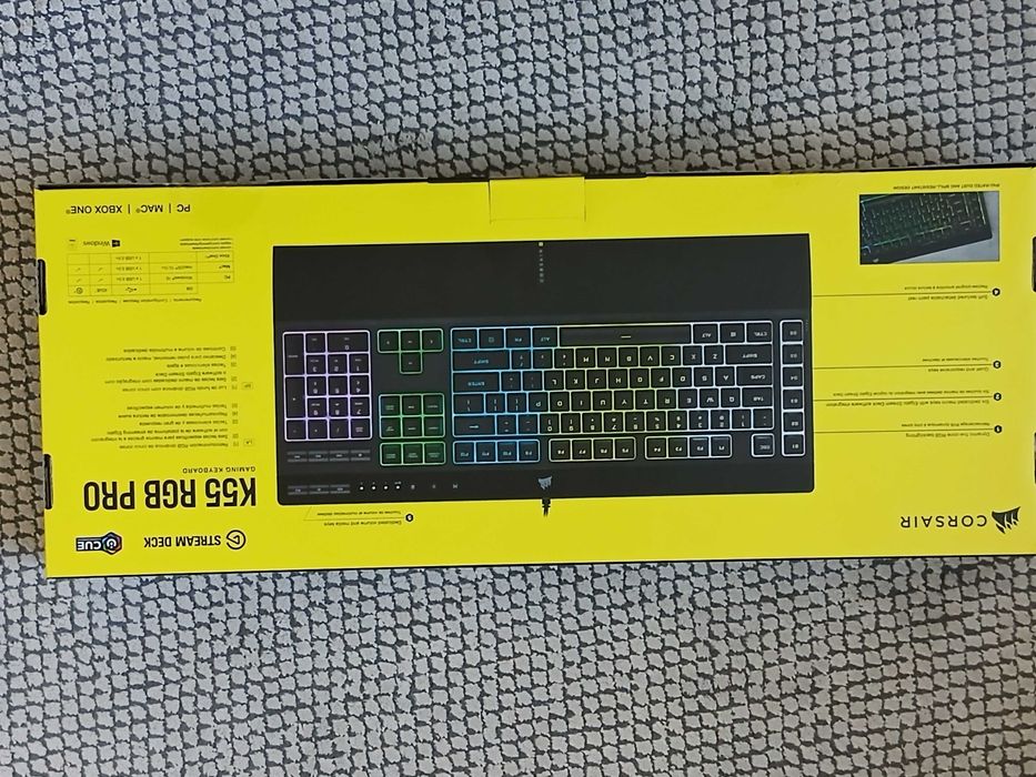 Corsair K55 RGB PRO Keyboard - Клавиатура - Gaming
