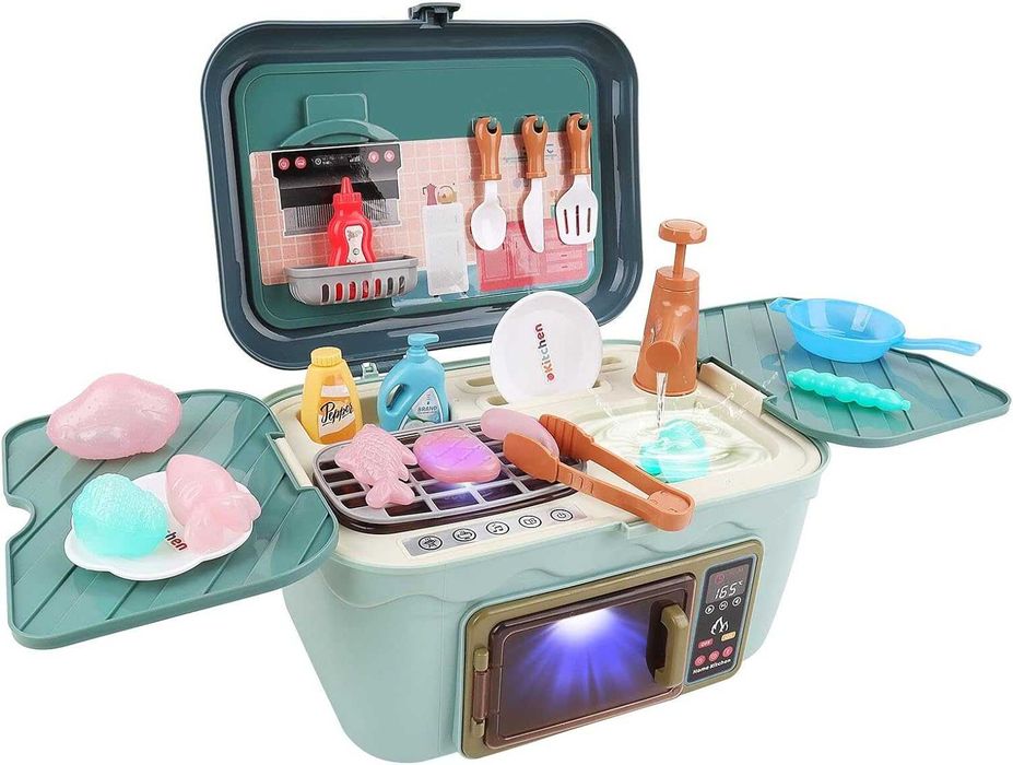 Детска кухня с вода, звуци и светлини Toys Little Chef Kitchen