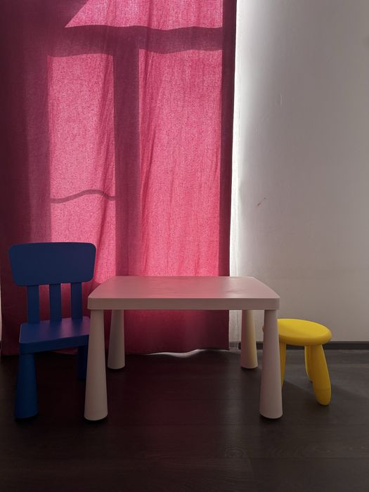 Стол и стулья ИКЕА МАММУТ