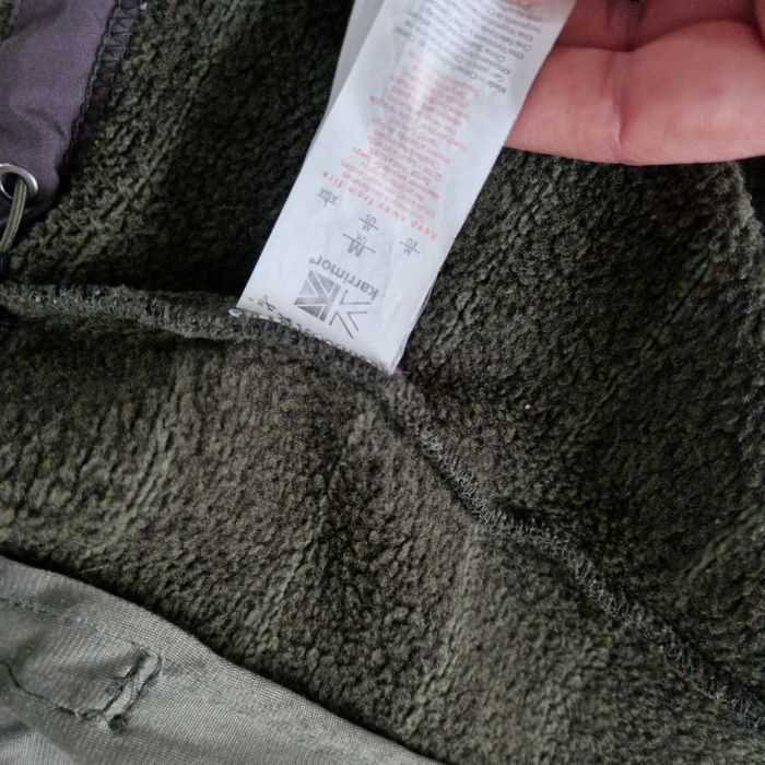 Мъжко поларено горнище Karrimor – Разноцветно зелено / Размер М