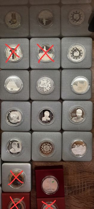 Серебряные монеты, монета , коллекционные