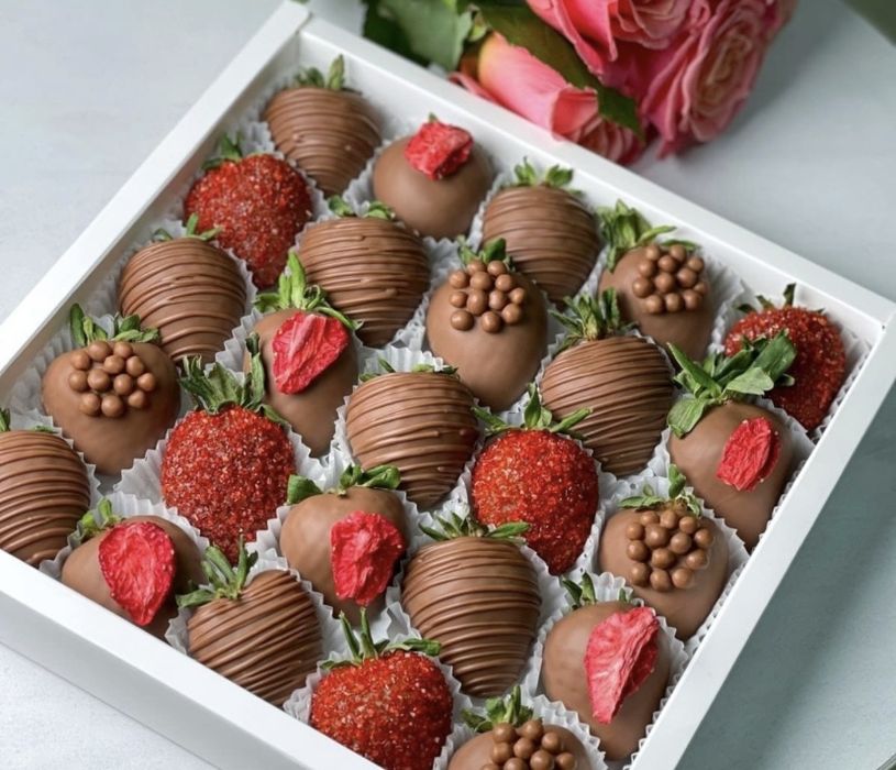 Клубника в шоколаде