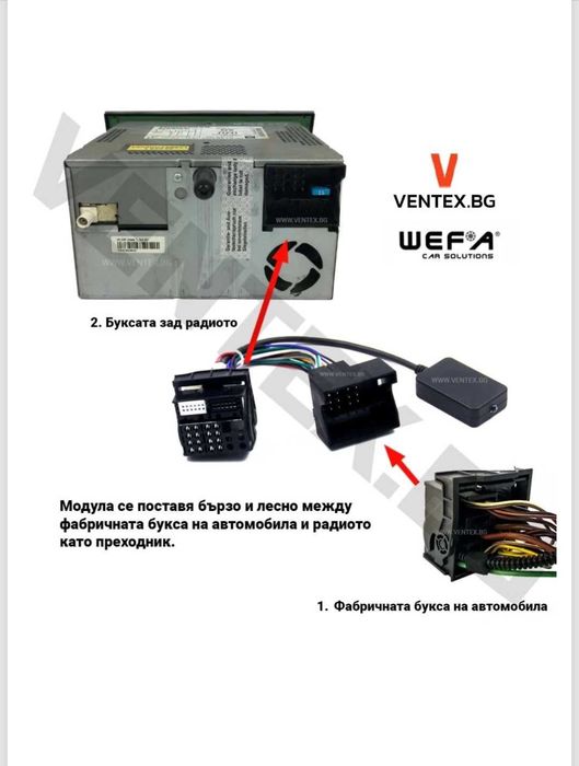 Bluetooth интерфейс за Opel Astra, Vectra, Corsa, Zafira