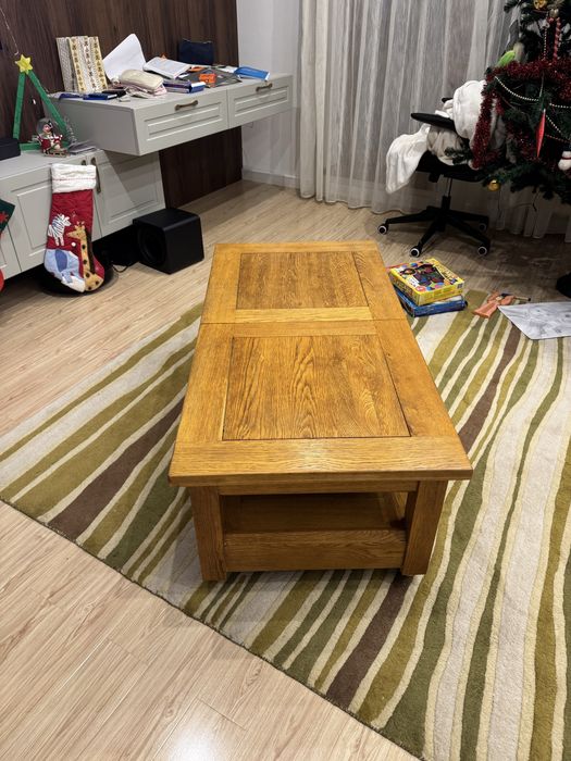 Masa de cafea din lemn masiv