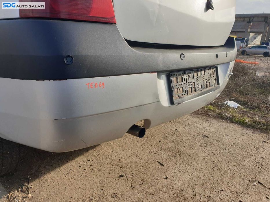 Bara Spoiler Spate cu Locas Senzori Parcare Dacia Logan 1 2004 - 2012 Culoare TED69