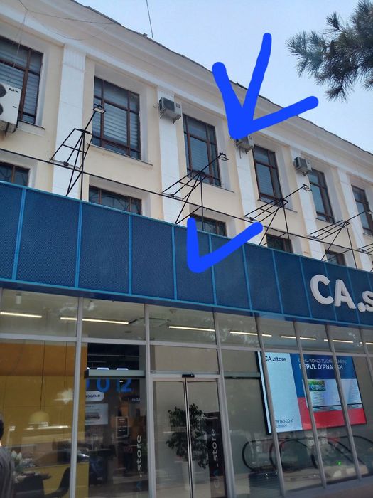 Arenda magazin 700 kv 2 etaj crochna kletn kere