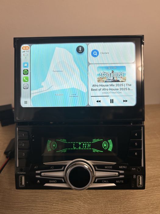 Casetofon single din (CarPlay)