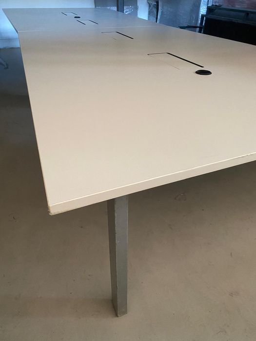 2 Buc. Masă Ședințe Conferințe 420X150 cm; Birou Lucru Coworking