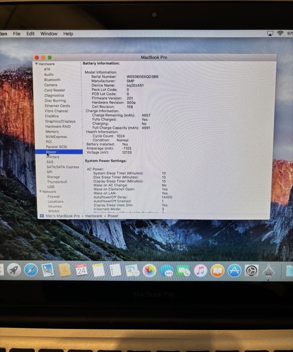 Macbook pro 13” 2011