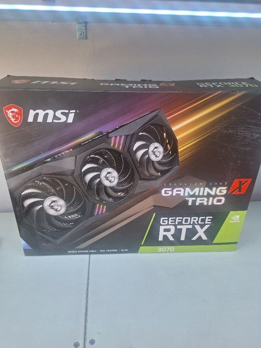 Видеокарта   MSI GeForce RTX 3070 Gaming X Trio 8GB