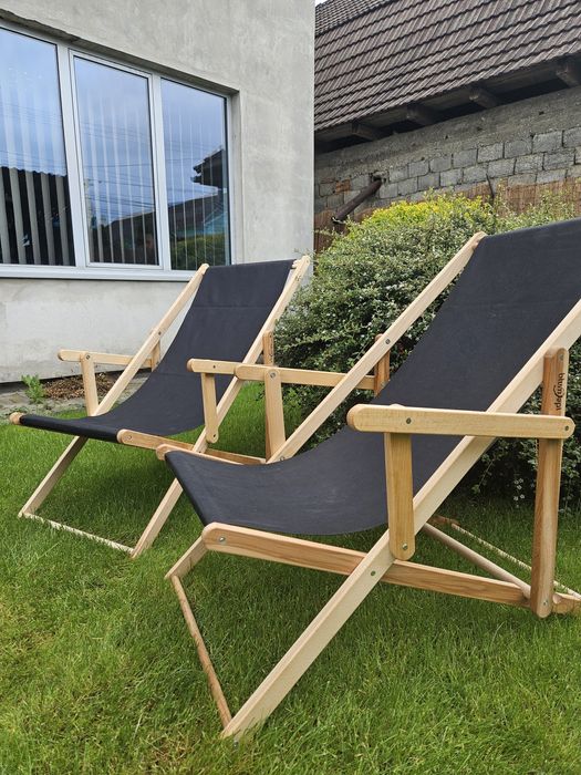 Sezlong pentru gradina din lemn