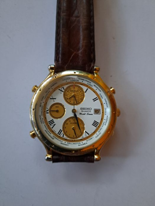 Ceas SEIKO 5t52 world timer