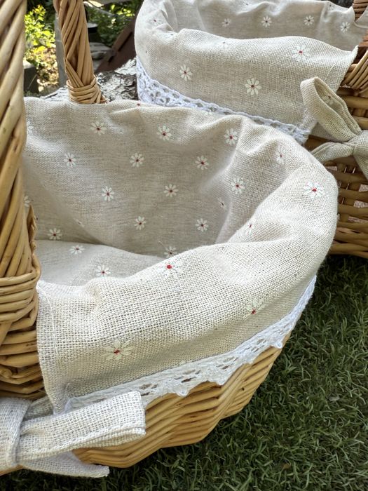 Корзина плетенная