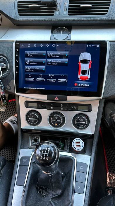 Navigatie dedicata android VW Passat B6 B7 CC CarPlay AndroidAuto DSP