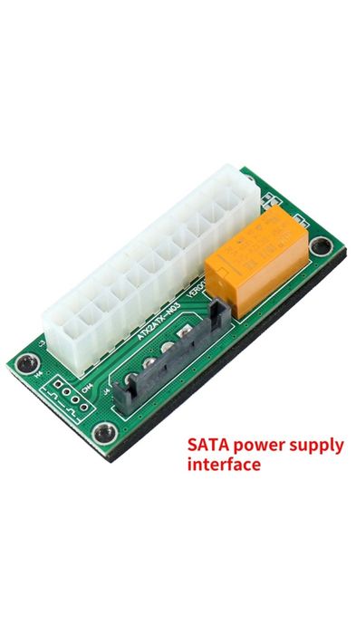 Adaptor Surse Sincronizare 2 PSU ATX - Sata