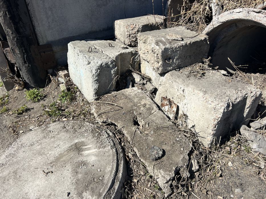 Фундаментные блоки 4,5,6, плиты