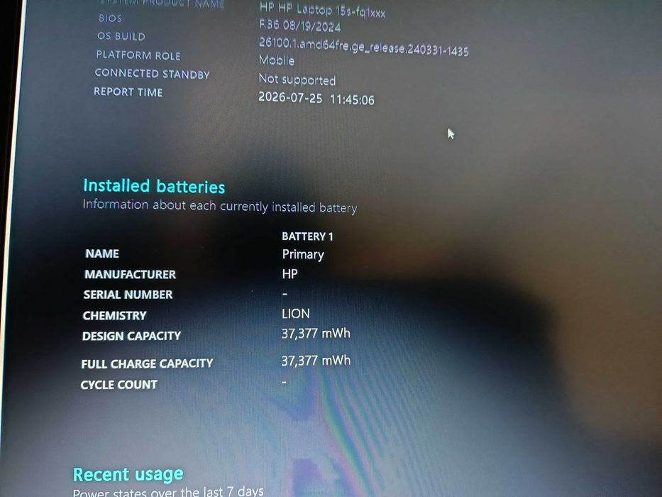 Laptop HP I3-1005G1, 8Gb DDR4, 512Gb M.2 NVMe