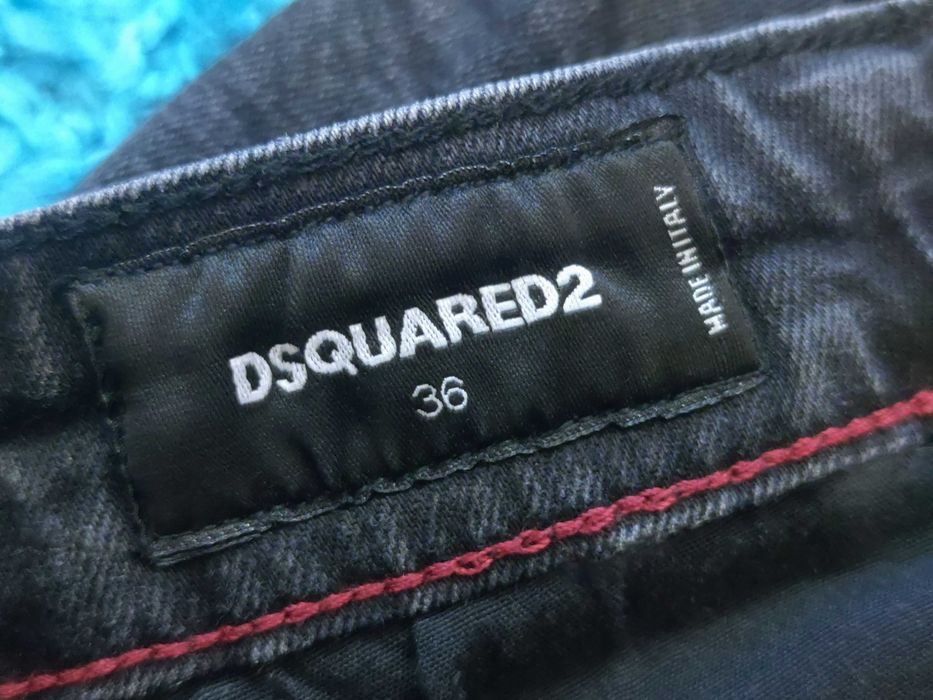 Blugi Dsquared2 Regular Black