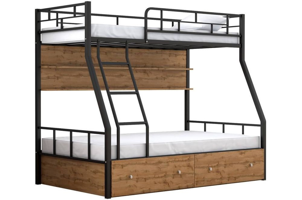 Двухъярусная кровать Loft krovat темир крават metal kalavat Arabiya