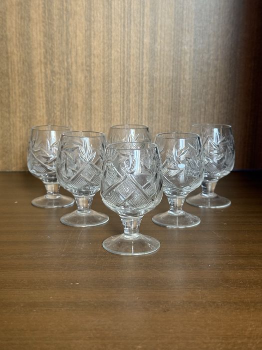 Хрусталь рюмки 2 вида